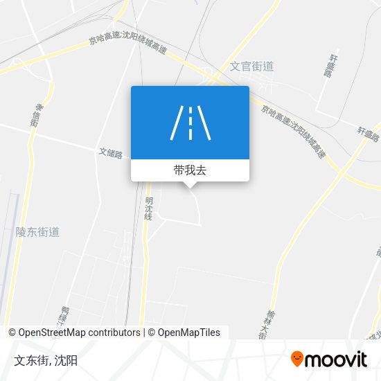 文东街地图