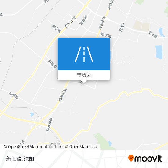新阳路地图