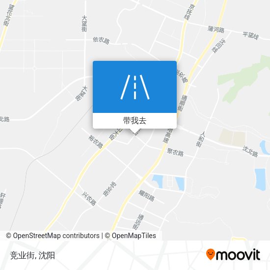 竞业街地图