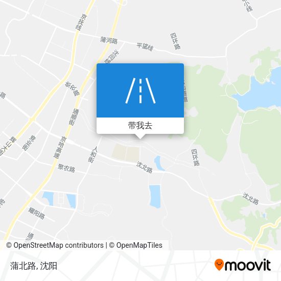 蒲北路地图