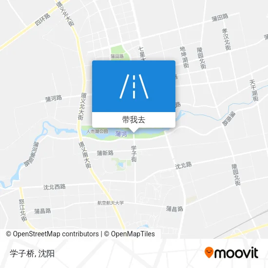 学子桥地图