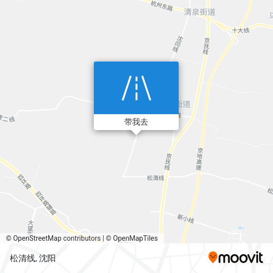 松清线地图