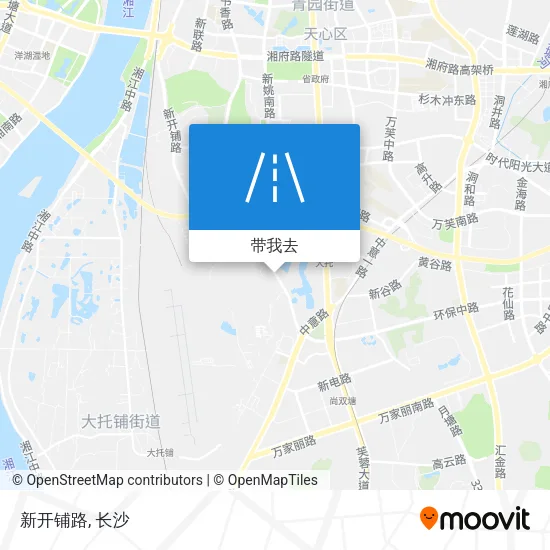 新开铺路地图