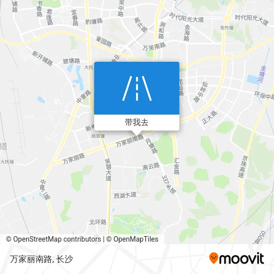万家丽南路地图