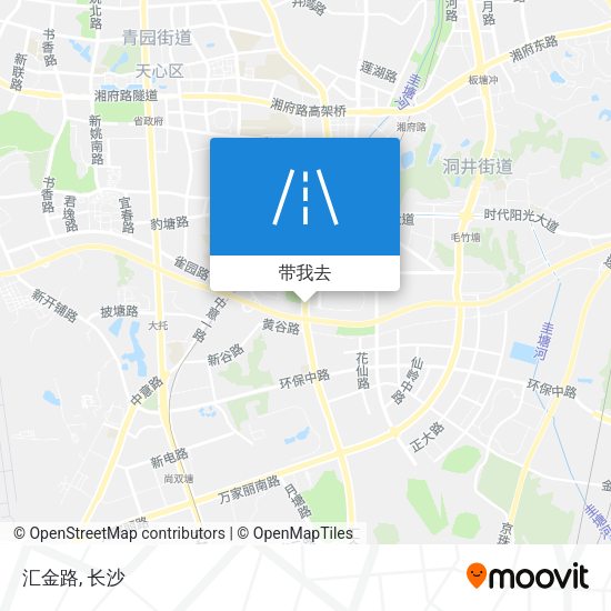 汇金路地图