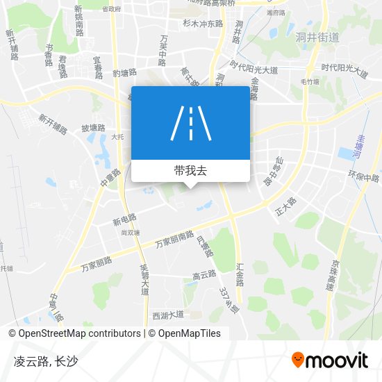 凌云路地图