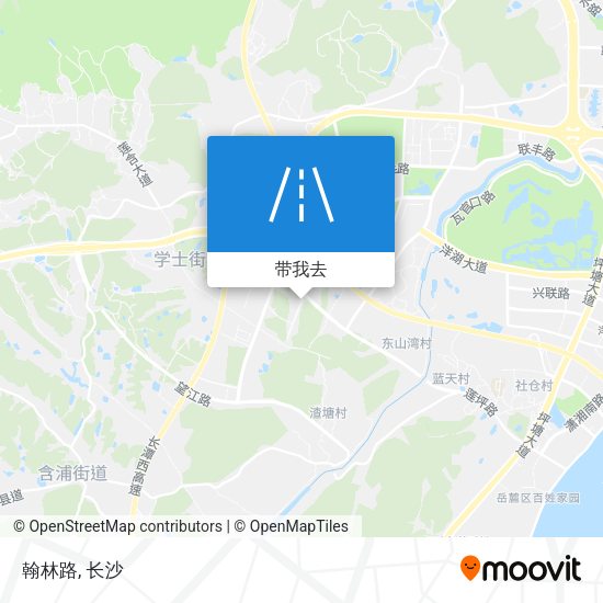 翰林路地图