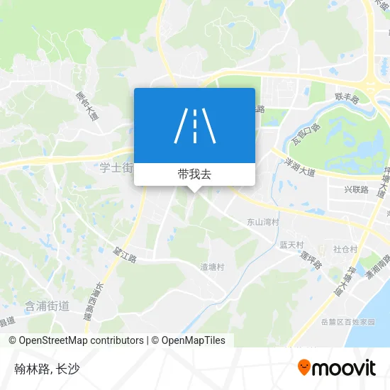 翰林路地图