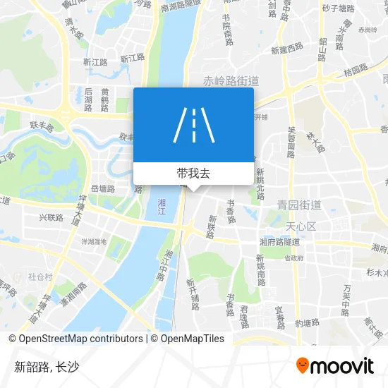 新韶路地图