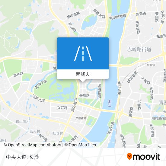 中央大道地图