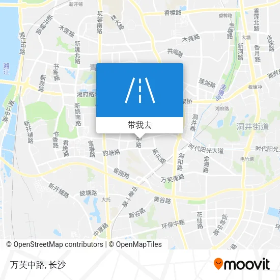 万芙中路地图