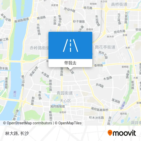 林大路地图