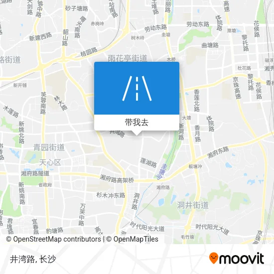 井湾路地图