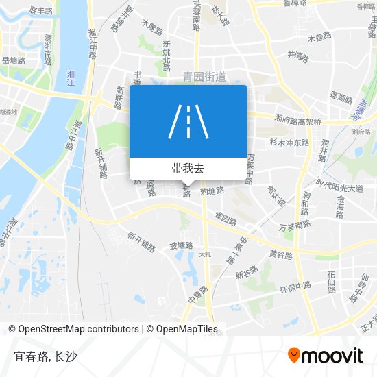 宜春路地图