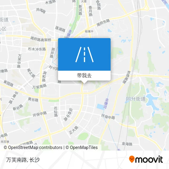 万芙南路地图