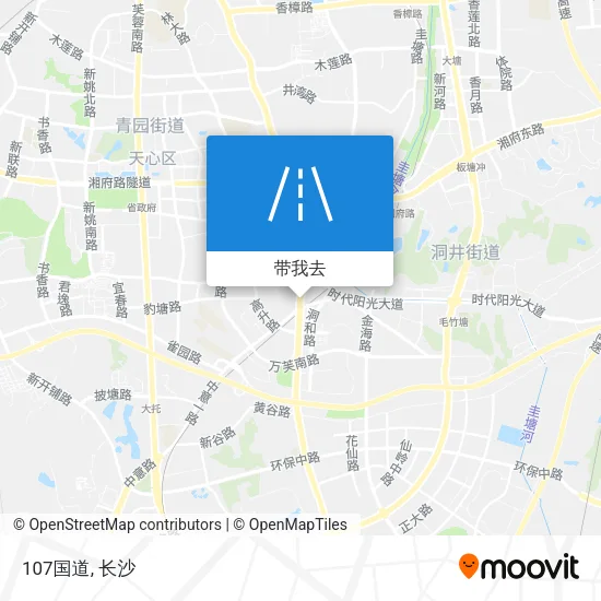 107国道地图