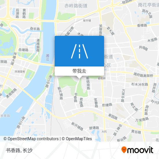 书香路地图