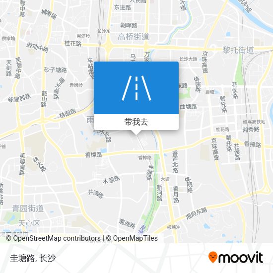 圭塘路地图