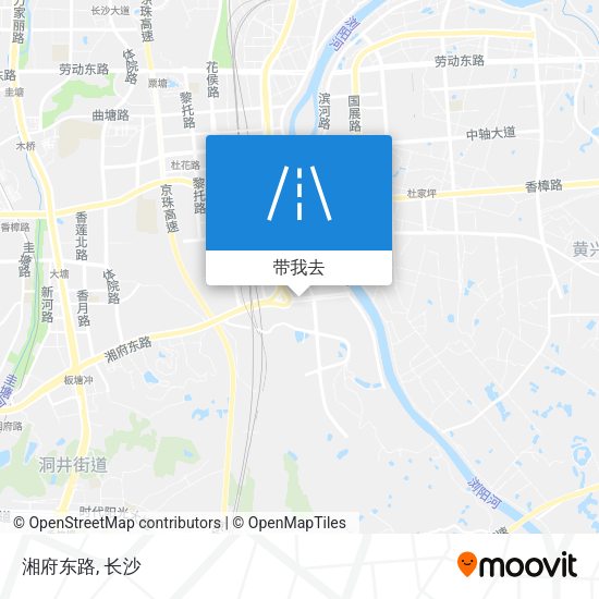 湘府东路地图