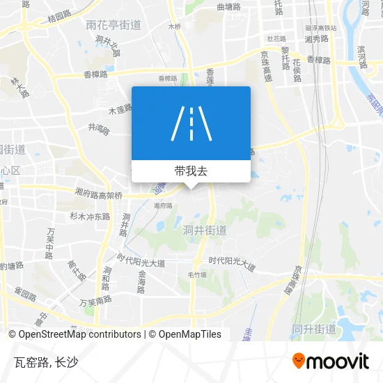 瓦窑路地图