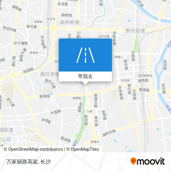 万家丽路高架地图