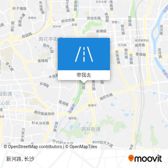 新河路地图