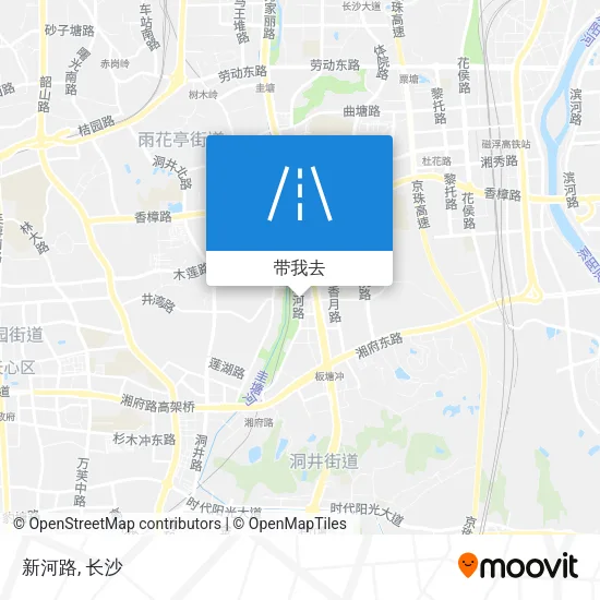 新河路地图