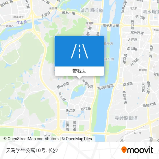 天马学生公寓10号地图