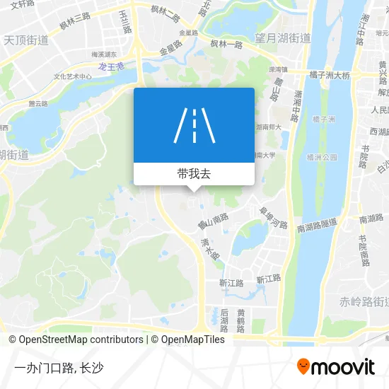 一办门口路地图