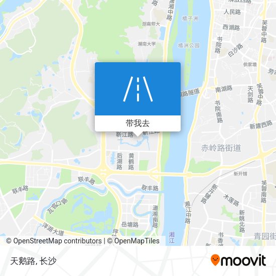 天鹅路地图