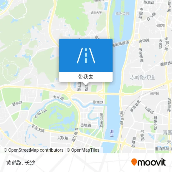 黄鹤路地图