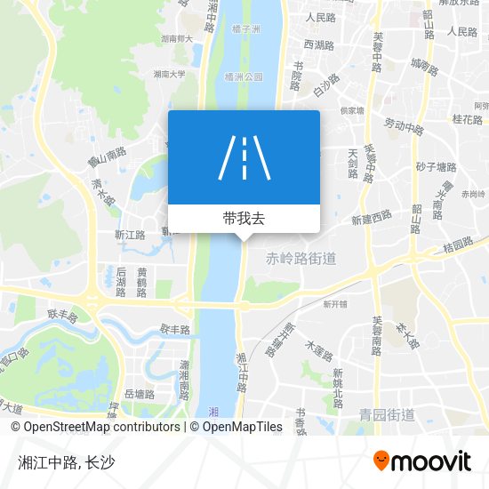 湘江中路地图