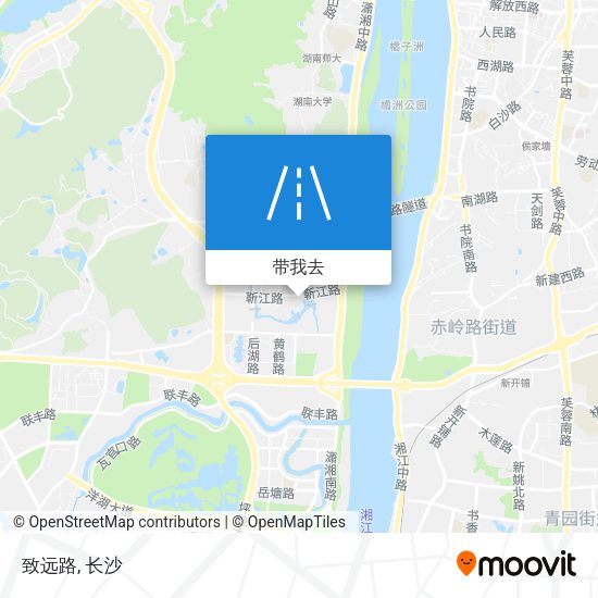 致远路地图