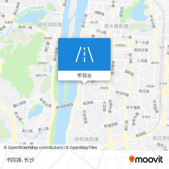 书院路地图