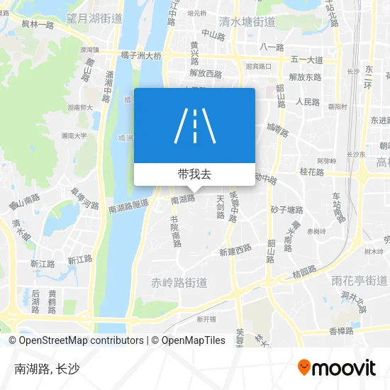 南湖路地图