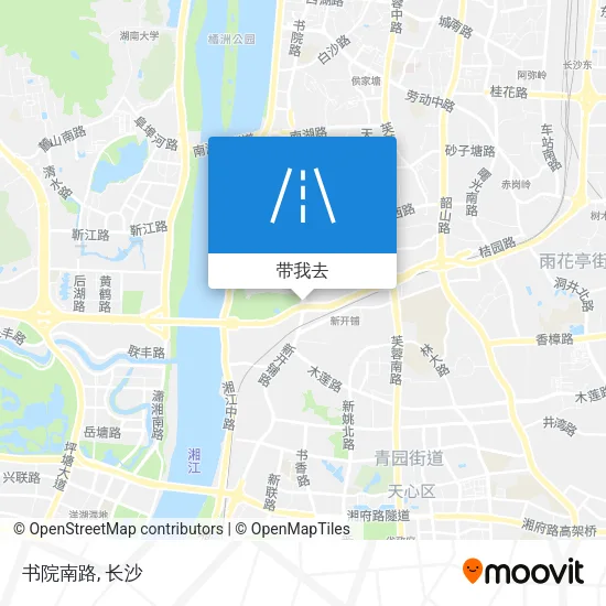 书院南路地图
