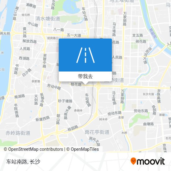 车站南路地图