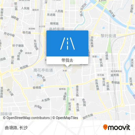 曲塘路地图