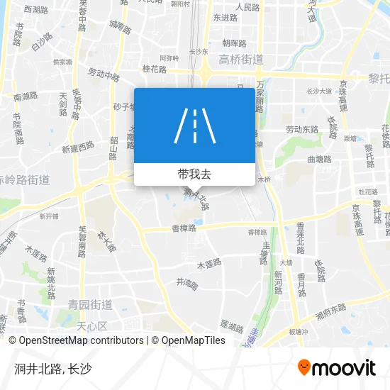 洞井北路地图