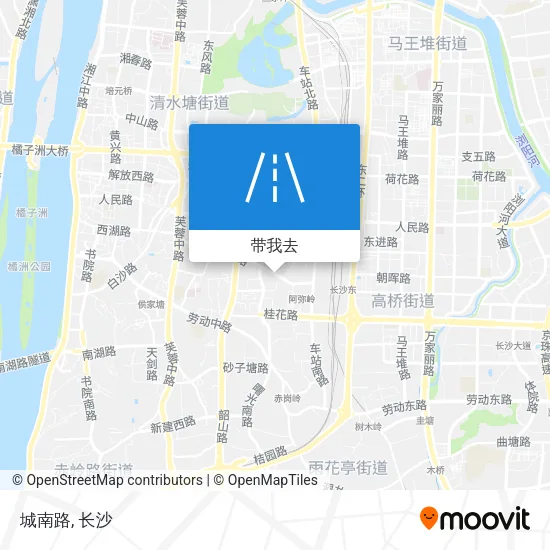 城南路地图