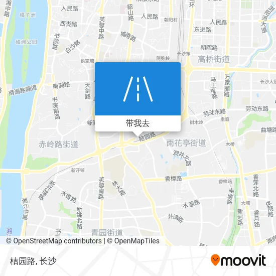 桔园路地图