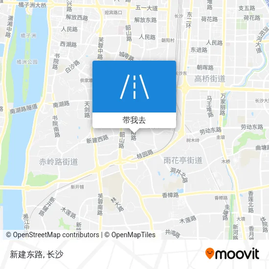 新建东路地图