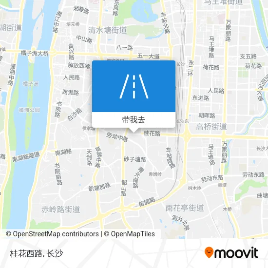 桂花西路地图
