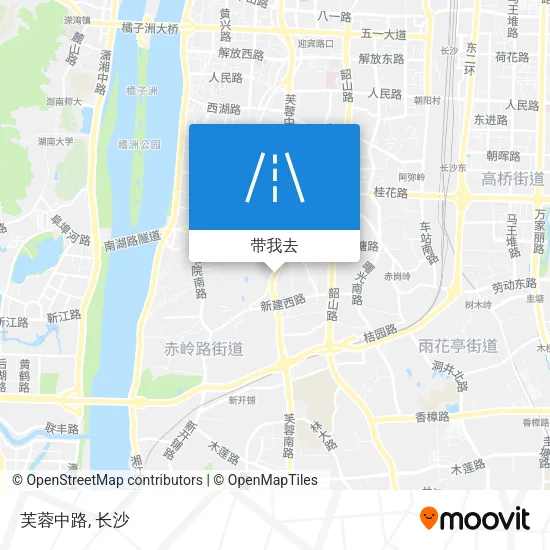 芙蓉中路地图
