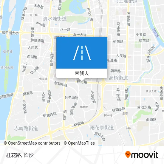 桂花路地图