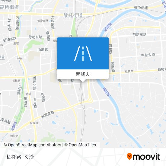 长托路地图