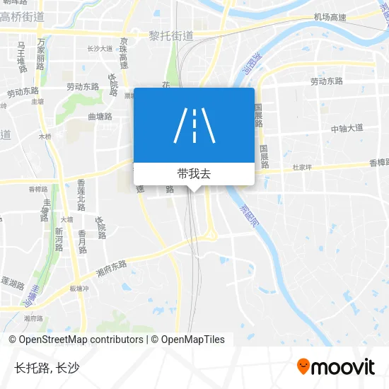 长托路地图