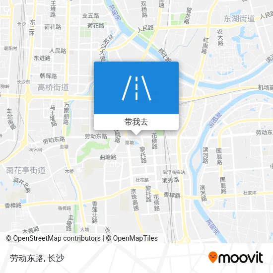 劳动东路地图
