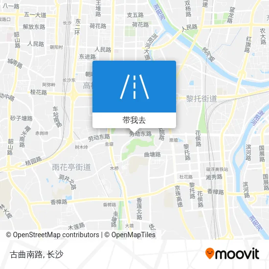 古曲南路地图