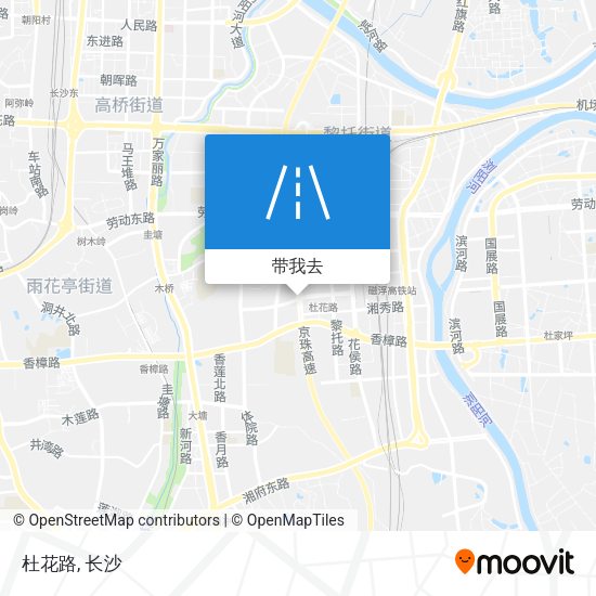 杜花路地图